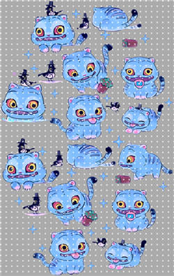 Keychain sticker-Y 1262